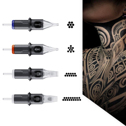 Tribal & Polynesian Tattoo Cartridge Set