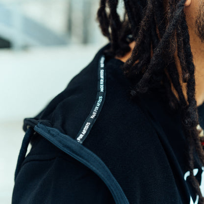 Zip Hoodie avec logo imprimé